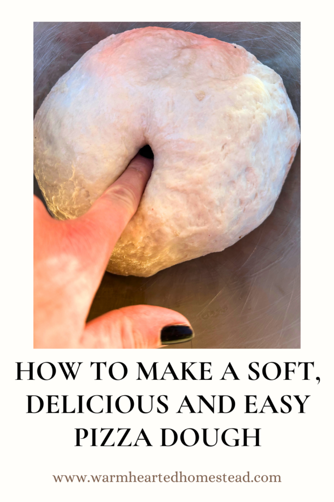 how to make a soft, delicious and easy pizza crust.